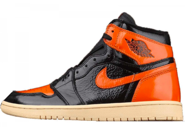 Кроссовки Nike Air Jordan 1 Retro Black Orange