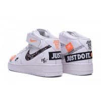 Кроссовки Nike Air Force 1 07 Mid Just Do It White