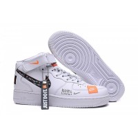 Кроссовки Nike Air Force 1 07 Mid Just Do It White