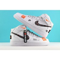 Кроссовки Nike Air Force 1 07 Mid Just Do It White