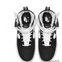 Nike кроссовки Air Force 1 High SF AF1 Black White