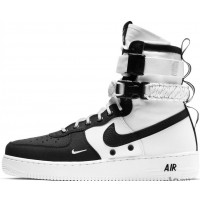 Nike кроссовки Air Force 1 High SF AF1 Black White