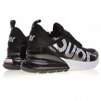 Кроссовки Nike Air Max 270 x Supreme Black White