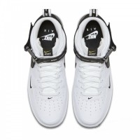 Nike Air Force 1 '07 LV8 Mid Utility с мехом White
