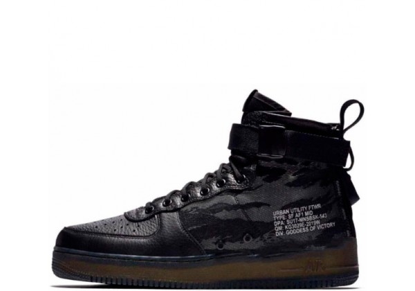 Кроссовки Nike Air Force Middle SF AF1 Black