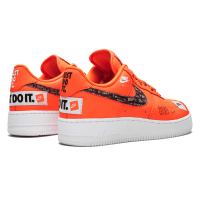 Кроссовки Nike Air Force 1 07 Just Do It Orange