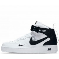 Nike Air Force 1 '07 LV8 Mid Utility с мехом White