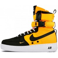 Кроссовки мужские Nike Air Force High SF AF1 Orange Black