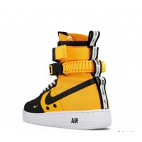 Кроссовки мужские Nike Air Force High SF AF1 Orange Black