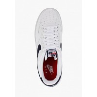 Кроссовки мужские Nike Air Force 1 Low ’07 White Obsidian-University Red